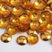 beadsland Dome Studs Hotfix in Size 5mm,1/3 Round Flat Back Dome Studs with 500pcs(Gold)