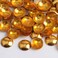 beadsland Dome Studs Hotfix in Size 5mm,1/3 Round Flat Back Dome Studs with 500pcs(Gold)