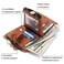 boshiho Genuine Leather Bifold Chain Wallet for Men RFID Blocking