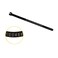 US Ring Sizer Gauge, Plastic Finger Measure Tool, Reusable, Black