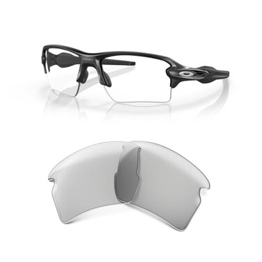 Oakley Flak 2.0 XL OO9188 Rectangular Replacement Lenses with Accessories