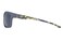 Caterpillar Men's Coder Polarized Sunglasses Square,60 mm, Solid Matte Gray/Yellow Camo