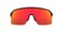 Oakley Mens OO9463A Sutro Lite Low Bridge Fit Rectangular Sunglasses, Matte Black/Prizm Ruby, 39 mm