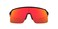 Oakley Mens OO9463A Sutro Lite Low Bridge Fit Rectangular Sunglasses, Matte Black/Prizm Ruby, 39 mm