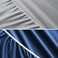 2 Pack Bassinet Sheets Fitted Waterproof Grey &amp; Navy