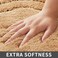 COSY HOMEER Non-Slip Bath Mats Extra Thick Absorbent Plush Washable