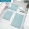BYSURE Light Blue Bathroom Rugs Sets 3 Piece Non Slip Extra Absorbent Plush Chenille Soft Washable Bath Mats