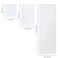 POLYTE 410 GSM Poly Blend Microfiber Quick Dry Bath Towel Set of 6 Pieces