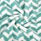 JML Microfiber Bath Towels, 2 Pack, 30" x 60", Chevron Green
