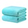 JML Microfiber Bath Sheet Towels, 2 Pack, 40" x 80", Aquamarine