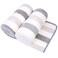 JML Microfiber Bath Towels, 30" x 60", 2 Pack, Cabana Stripe Grey