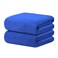 JML Microfiber Bath Sheet Towels Set, 2 Pack, 40" x 80", Dark Blue