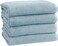Simpli-Magic 79456 Popcorn Textured Bath Towels, 4 Pack, Blue