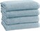 Simpli-Magic 79456 Popcorn Textured Bath Towels, 4 Pack, Blue