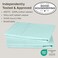 California Design Den 2-Pack Queen Size Pillowcases, 100% Cotton Sateen