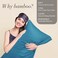 BEDELITE Cooling Pillow Cases Queen 2Pcs, Rayon Made from Bamboo, Teal