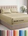 Extra Deep Cal King Sheet Set - 4 Piece Breathable &amp; Cooling Sheets - Beige