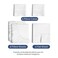 Split King Size 5 Piece Sheet Set - Breathable &amp; Cooling Sheets - White