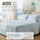 California Design Den 100% Cotton Sateen Deep Pocket King Sheet Set, 4 Pcs