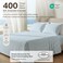 California Design Den 100% Cotton Sateen Deep Pocket King Sheet Set, 4 Pcs