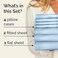 Split King 7 Piece Bed Sheet Set - Comfy, Breathable &amp; Cooling - Baby Blue
