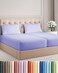 Split King Size 5 Piece Sheet Set - Breathable &amp; Cooling Sheets - Lavender