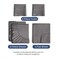 Split King Size 5 Piece Sheet Set - Breathable &amp; Cooling Sheets - Dark Grey