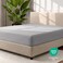 Bare Home 2-Pack Fitted Sheet 1800 Ultra-Soft (Twin, Light Grey)
