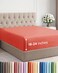 CGK Linens Extra Deep Queen Fitted Sheet - Fitted Sheet Only - Coral