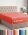 CGK Linens Extra Deep Queen Fitted Sheet - Fitted Sheet Only - Coral