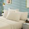 BYSURE 6 Pieces Bed Sheets Set(Queen, Cream/Beige) - Hotel Luxury Super Soft 1800 Thread Count 100% Microfiber Sheets with Deep Pockets, Wrinkle &amp; Fade Resistant