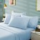BYSURE 6 Pieces Bed Sheets Set(King, Baby Blue) - Hotel Luxury Super Soft 1800 Thread Count 100% Microfiber Sheets with Deep Pockets, Wrinkle &amp; Fade Resistant