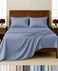 California Design Den 100% Cotton Sateen Twin Size Bed Sheets Set, 3 Pcs