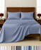 California Design Den 100% Cotton Sateen Twin Size Bed Sheets Set, 3 Pcs