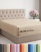CGK Linens Extra Deep King Fitted Sheet - Fitted Sheet Only - Cream