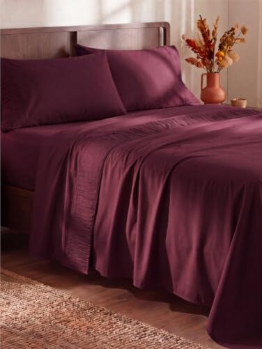 Bedsure King Size Sheets Set - 4 Pieces Soft, Breathable, Cooling Bed Sheet