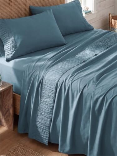 Bedsure King Size Sheets Set - 4 Pieces Soft, Breathable, Cooling Bed Sheet