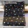 MAG 4Pcs Queen Planets Microfiber Space Bed Sheets, Super Soft, Queen Size