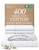 Extra Deep Queen Cotton Bed Sheet Set - 4 Piece Cotton Sheets - White
