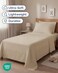 Twin 4 Piece Bed Sheet Set - Comfy, Breathable &amp; Cooling Sheets - Cream