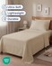 Twin 4 Piece Bed Sheet Set - Comfy, Breathable &amp; Cooling Sheets - Cream