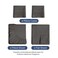 King Size 4 Piece Sheet Set - Comfy Breathable &amp; Cooling Sheets - Charcoal
