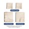 King Size 4 Piece Sheet Set - Ultra Soft &amp; Cooling Bed Sheets - Cream Pink