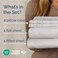 Full Size 4 Piece Sheet Set - Breathable &amp; Cooling Sheets - French Grey