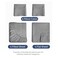 King Size 4 Piece Sheet Set - Breathable &amp; Cooling Sheets - Heathered Grey