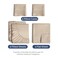 Split King Size 5 Piece Sheet Set - Breathable &amp; Cooling Sheets - Cream