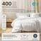 California Design Den Soft 100% Cotton Sateen Full Sized Bed Sheets Set