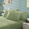 BYSURE 6 Pieces Bed Sheets Set(King, Sage Green) - Hotel Luxury Super Soft 1800 Thread Count 100% Microfiber Sheets with Deep Pockets, Wrinkle &amp; Fade Resistant