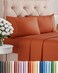 Cal King Size 4 Piece Sheet Set - Breathable &amp; Cooling Sheets - Terracotta