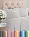Full Size 4 Piece Sheet Set - Breathable &amp; Cooling Sheets - Grey Stripes